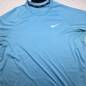 Nike Swim Dri-FIT Sky Blue Performance Tee